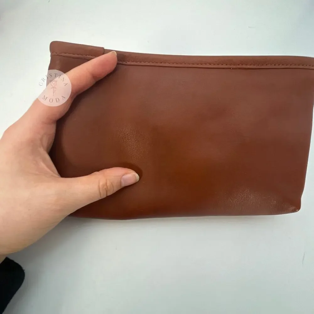Vintage Coach Cosmetic Case 7167 British Tan